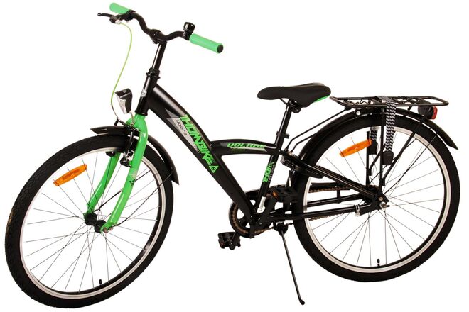 Volare Thombike Kinderfahrrad – Jungen – 24 Zoll – Schwarz Grün