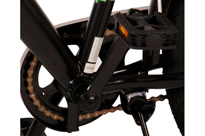 Volare Thombike Kinderfahrrad – Jungen – 24 Zoll – Schwarz Grün