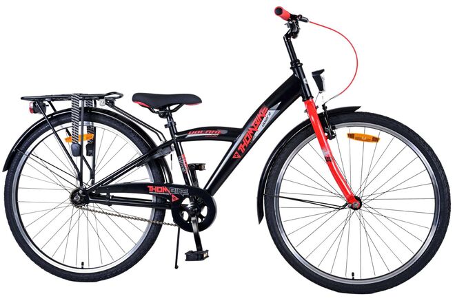 Volare Thombike Kinderfahrrad – Jungen – 26 Zoll – Schwarz Rot