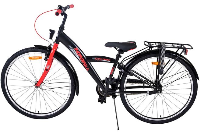 Volare Thombike Kinderfahrrad – Jungen – 26 Zoll – Schwarz Rot