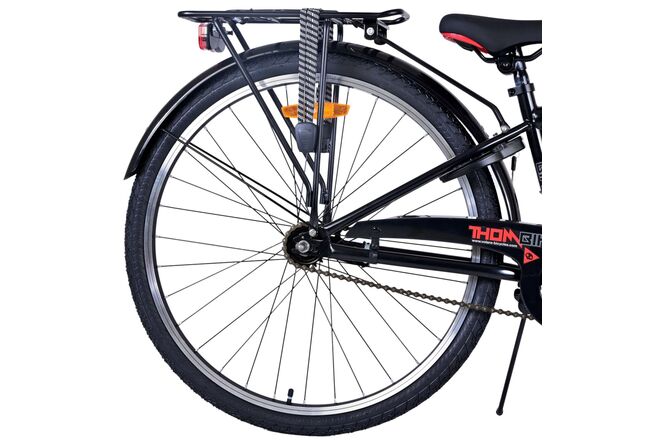 Volare Thombike Kinderfahrrad – Jungen – 26 Zoll – Schwarz Rot