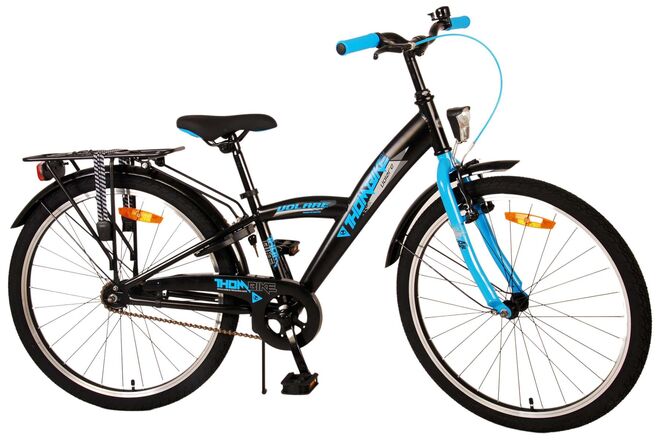 Volare Thombike Kinderfahrrad – Jungen – 24 Zoll – Schwarz Blau