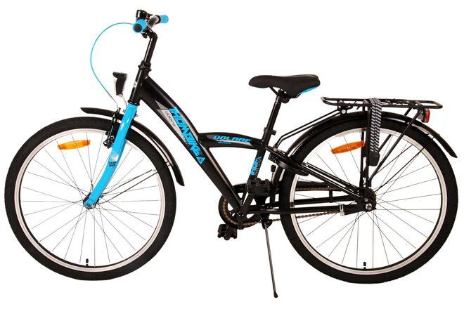 Volare Thombike Kinderfahrrad – Jungen – 24 Zoll – Schwarz Blau