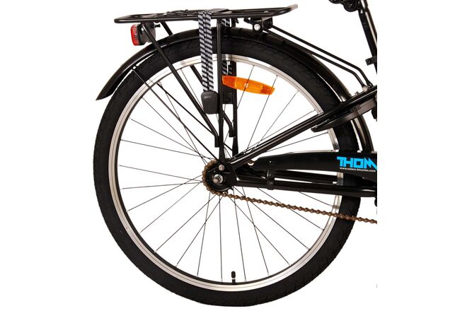 Volare Thombike Kinderfahrrad – Jungen – 24 Zoll – Schwarz Blau