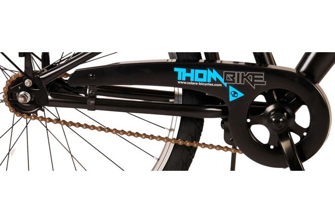 Volare Thombike Kinderfahrrad – Jungen – 24 Zoll – Schwarz Blau