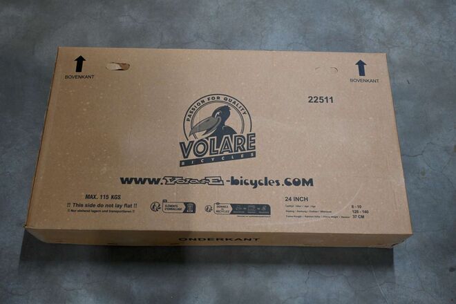 Volare Thombike børnecykel - drenge - 24 tommer - rød - 3 gear