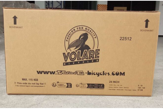 Volare Thombike Kinderfahrrad – Jungen – 24 Zoll – Grün Schwarz – 3 Gänge