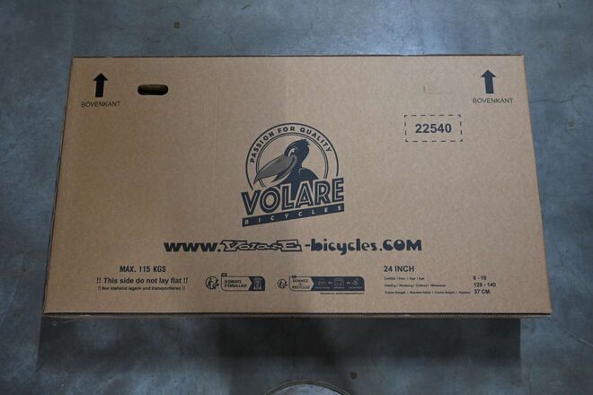 Volare Cross Kinderfahrrad – Jungen – 24 Zoll – Blau