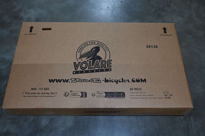 Volare Excellent Kinderfiets - Meisjes - 26 inch - Zwart - 3 versnellingen