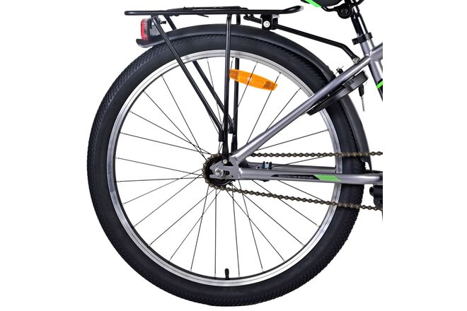 Volare Cross børnecykel - drenge - 24 tommer - mørkegrå