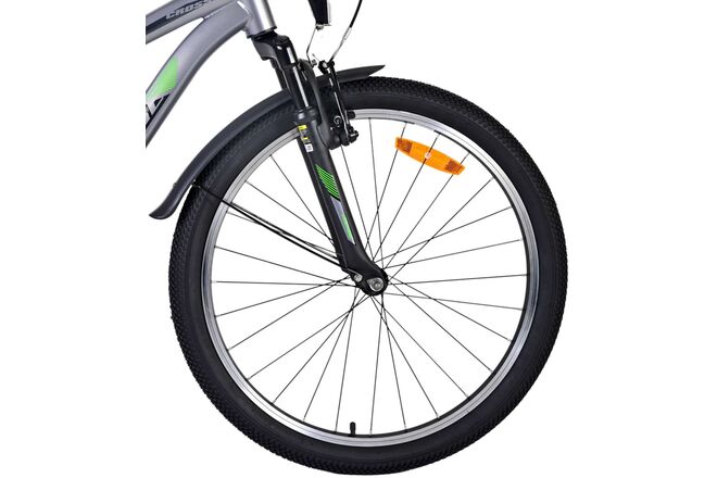 Volare Cross børnecykel - drenge - 24 tommer - mørkegrå