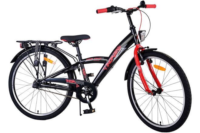 Volare Thombike børnecykel - drenge - 24 tommer - rød - 3 gear