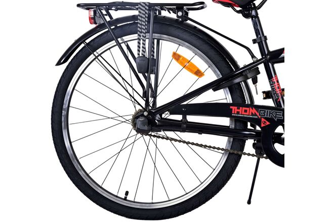 Volare Thombike børnecykel - drenge - 24 tommer - rød - 3 gear