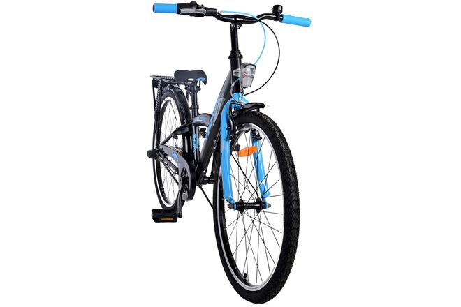 Volare Thombike Kinderfiets - Jongens - 24 inch - Zwart Blauw - 3 versnellingen