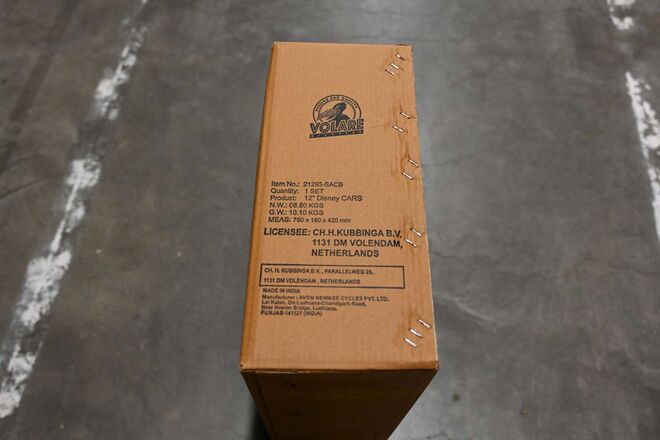 Disney Cars Kinderfiets - Jongens - 12 inch - Rood