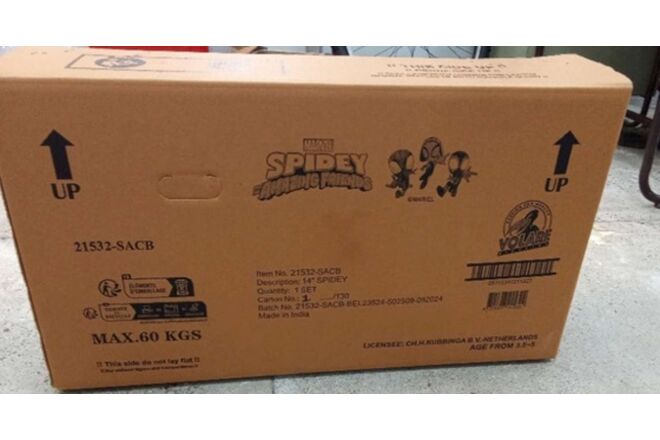 Spidey Kinderfiets - Jongens - 14 inch - Blauw