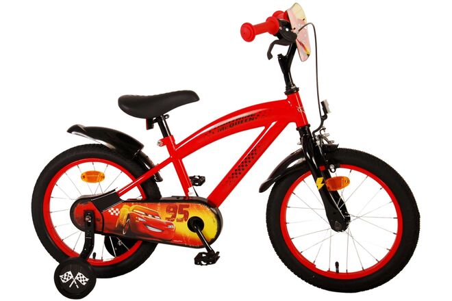 Disney Cars Kinderfahrrad – Jungen – 16 Zoll – Rot