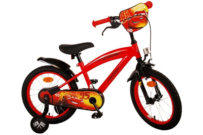 Disney Cars Kinderfahrrad – Jungen – 16 Zoll – Rot