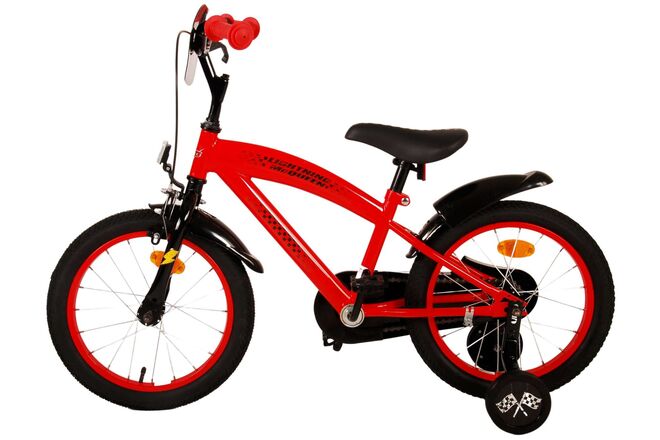 Disney Cars Kinderfahrrad – Jungen – 16 Zoll – Rot