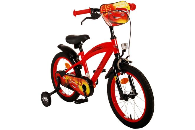 Disney Cars Kinderfahrrad – Jungen – 16 Zoll – Rot