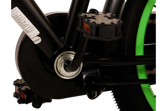 Volare Thombike Kinderfiets - Jongens - 18 inch - Zwart Groen