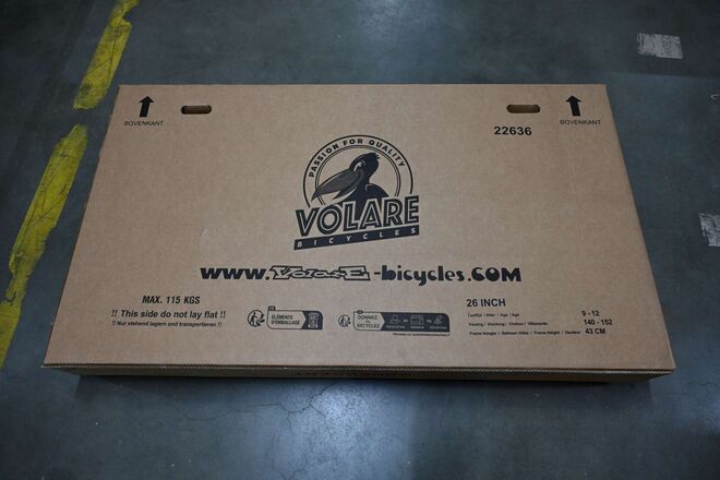 Volare Cross Kinderfahrrad – Jungen – 26 Zoll – Blau – 3 Gänge