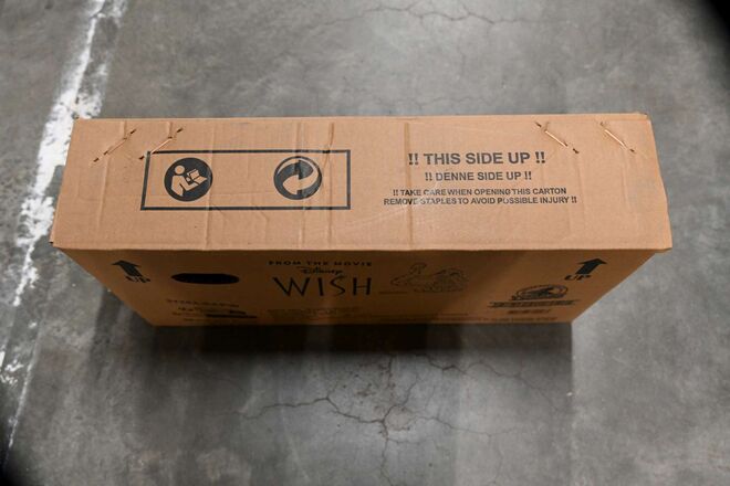 Disney Wish Kinderfiets - Meisjes - 12 inch - Paars - Twee Handremmen