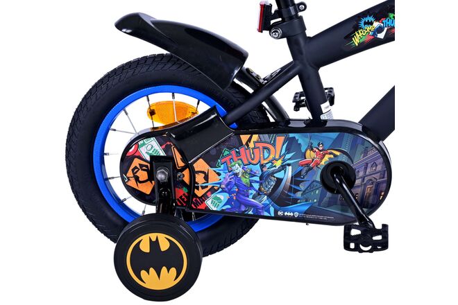 Batman Kids Bike - Boys - 12 inch - Black