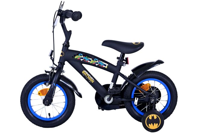 Batman Kids Bike - Boys - 12 inch - Black