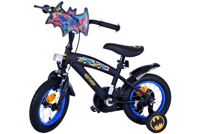 Batman Kids Bike - Boys - 12 inch - Black