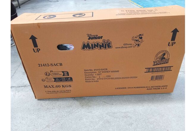Disney Minnie, die süßeste aller Zeiten! Kinderfahrrad - Mädchen - 14 Zoll - Rosa