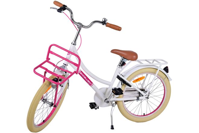 Volare Excellent Kinderfiets - Meisjes - 20 inch - Wit