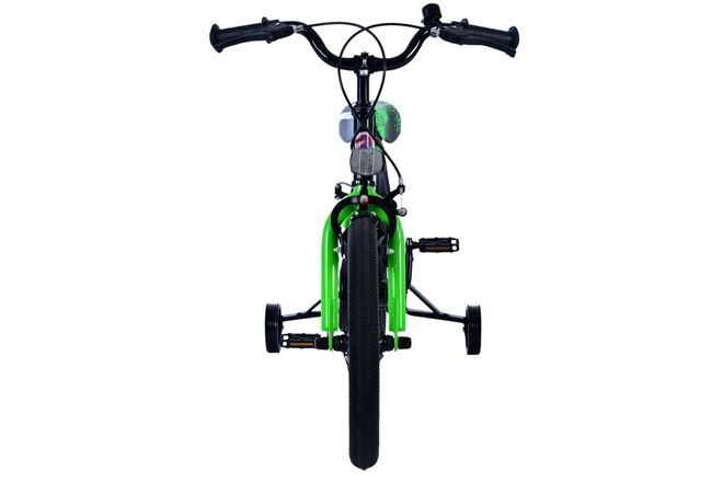 Volare Sportivo Kinderfahrrad – Jungen – 16 Zoll – Grün Schwarz – Zwei Handbremsen