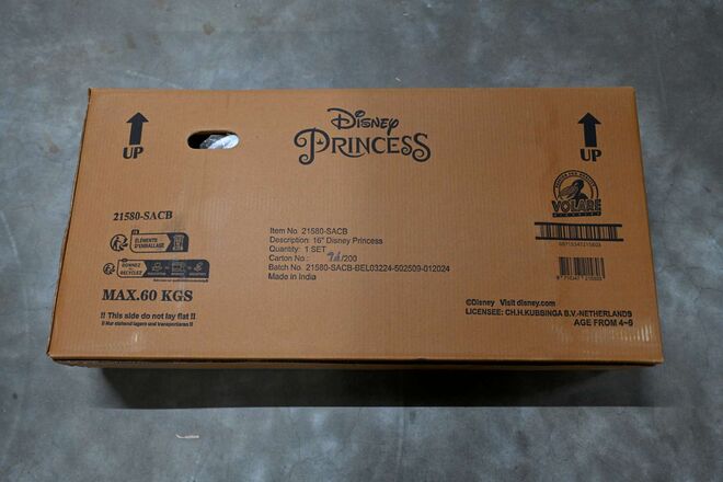 Disney Princess Kinderfiets - Meisjes - 16 inch - Roze