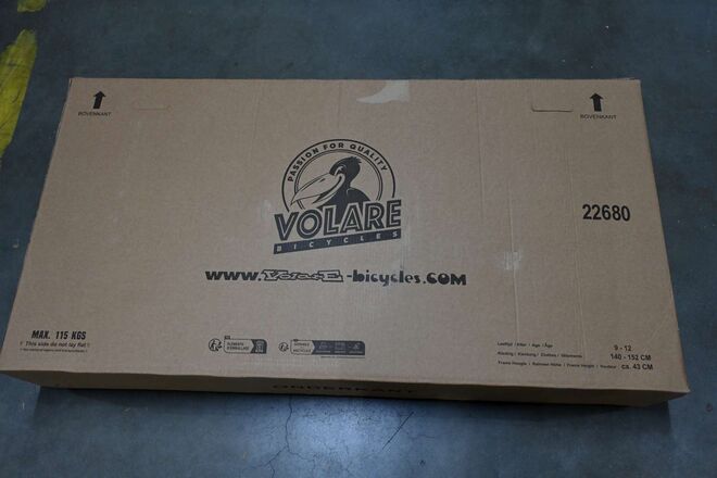 Volare XC Race Kinderfahrrad – 26 Zoll – 21 Gänge – Blau/Grau