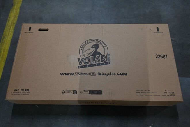 Volare XC Race Kinderfahrrad – 26 Zoll – 21 Gänge – Rot/Grau