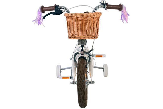 Volare Blossom Kinderfiets - Meisjes - 12 inch - Wit