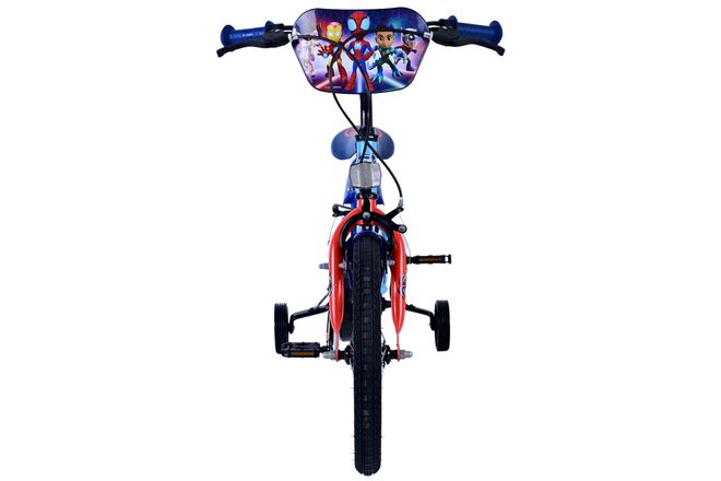 Spidey Kinderfahrrad – Jungen – 16 Zoll – Blau – Zwei Handbremsen