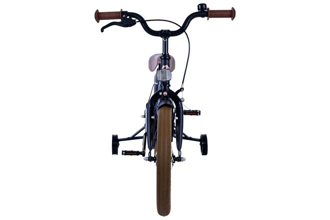 Volare Black Cruiser Kinderfahrrad - Jungen - 16 Zoll - Schwarz