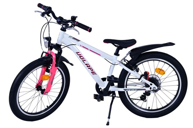 Volare XC Race Kinderfiets - 20 inch - 7 speed - Wit Roze