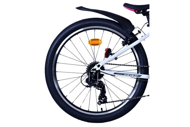 Volare XC Race Kinderfahrrad - 24 Zoll - 21 Gang - Weiß Pink