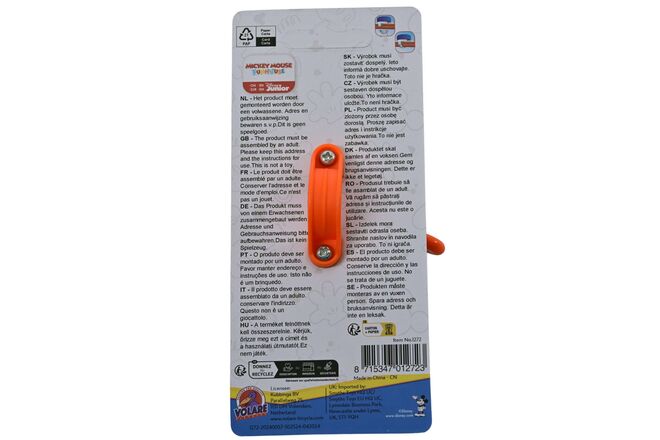 Disney Mickey Mouse Bicycle Bell - Boys - Blue Orange