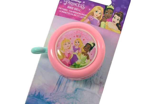Dzwonek Rowerowy Disney Princess - Dziewczęcy - Różowy Niebieski