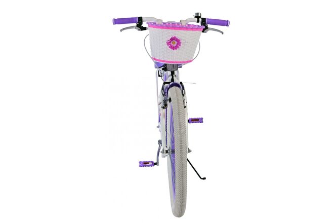 Volare Lovely Kinderfiets - Meisjes - 24 inch - Paars - Twee handremmen