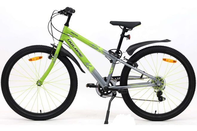 Volare Rocky Kinderfiets - 24 inch - Grijs - Shimano Nexus 3 versnellingen - 95% afgemonteerd