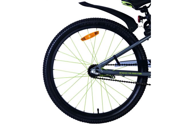 Volare Rocky Børnecykel - 24 tommer - Grøn - Shimano Nexus 3 gear