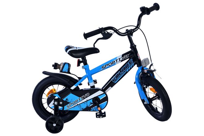 Volare Sportivo Children's Bicycle - Boys - 12 inch - Blue Black