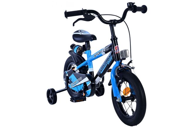 Volare Sportivo Children's Bicycle - Boys - 12 inch - Blue Black