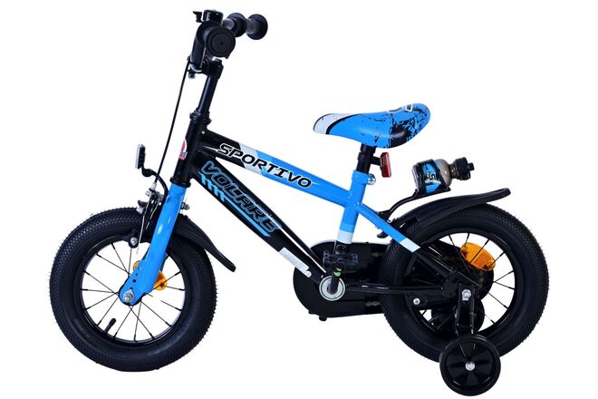 Volare Sportivo Children's Bicycle - Boys - 12 inch - Blue Black