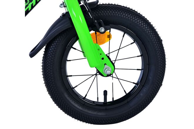 Volare Sportivo Children's Bicycle - Boys - 12 inch - Green Black